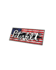 DLPCK-EMPR-USA-Peterbilt Rectangular Emblem USA