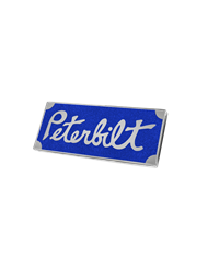 DLPCK-EMPROS-7747-Peterbilt Old Style Rectangular Emblem Blue 647
