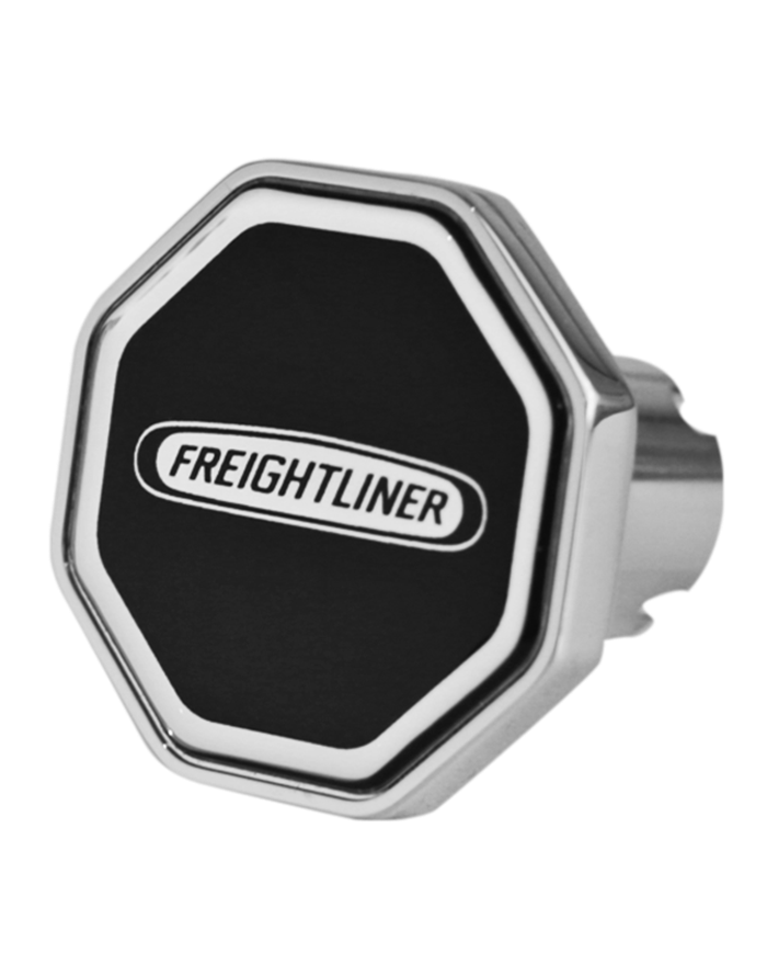 DLPCK-FL1-O-6090-Freightliner Logo Octagon Knob Black 190 DLPCK-FL1-O-6090-Freightliner Logo Octagon Knob Black 190