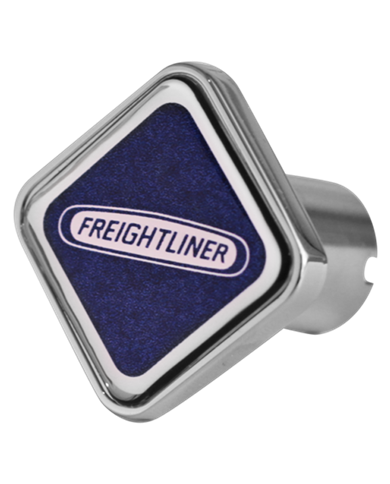 DLPCK-FL1-S-7747-Freightliner Logo Square Knob Blue 647 DLPCK-FL1-S-7747-Freightliner Logo Square Knob Blue 647