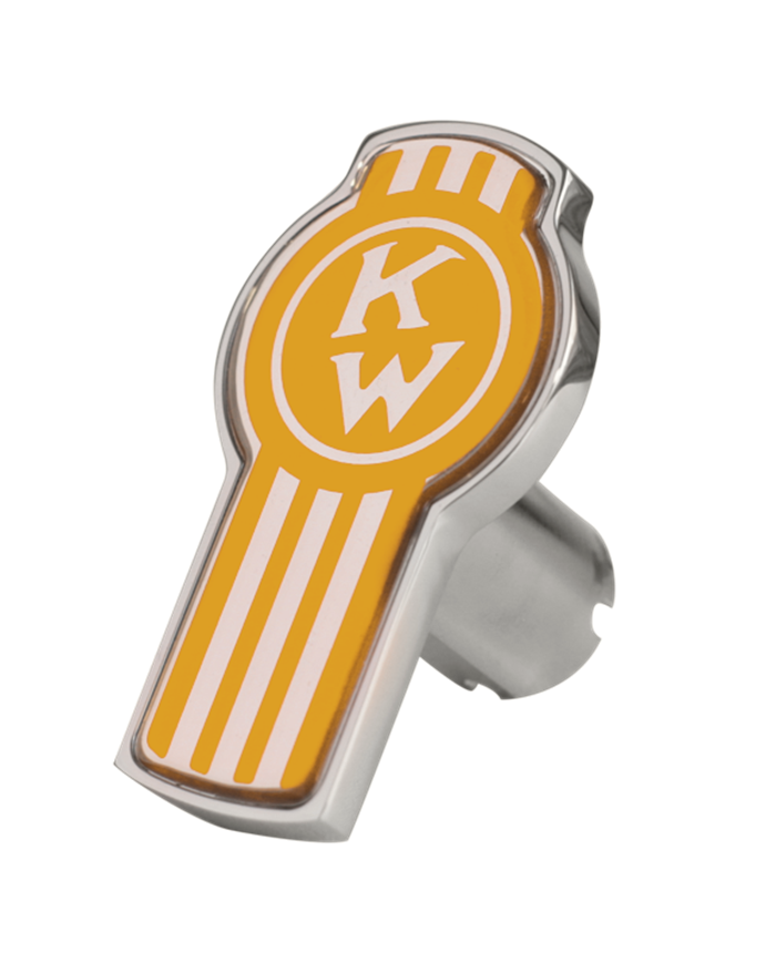 DLPCK-KW-LS-220-KW Logo Shape Knob Yellow 220