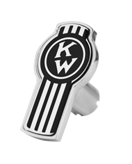 DLPCK-KW-LS-6090-Kenworth Logo Shape Knob Black 190