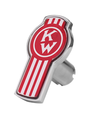 DLPCK-KW-LS-6340-Kenworth Logo Shape Knob Red 440 DLPCK-KW-LS-6340-Kenworth Logo Shape Knob Red 440
