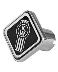 DLPCK-KW1-S-5778-Kenworth Logo Square Knob Metallic Black 195 DLPCK-KW1-S-5778-Kenworth Logo Square Knob Metallic Black 195