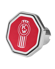 DLPCK-KWO-O-6340-Kenworth Old Logo Octagon Knob Red 440 DLPCK-KWO-O-6340-Kenworth Old Logo Octagon Knob Red 440