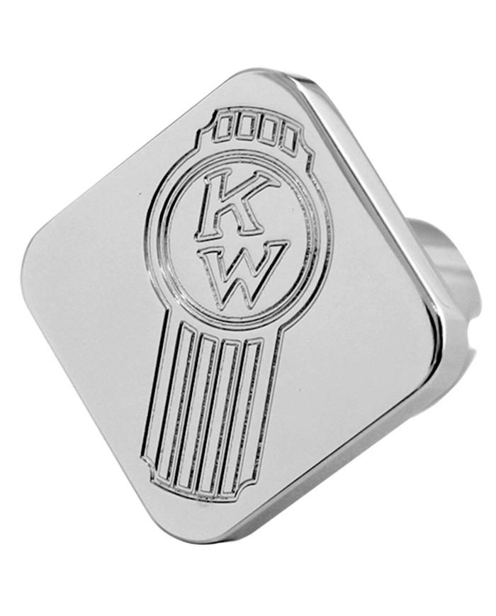 DLPCK-KWO-S-Kenworth Old Logo Square Knob DLPCK-KWO-S-Kenworth Old Logo Square Knob