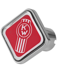 DLPCK-KWO-S-6340-Kenworth Old Logo Square Knob Red 440