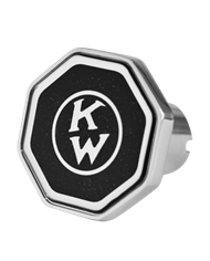 DLPCK-KWOC-O-5778-KW Old Logo Octagon Knob Metallic Black 195