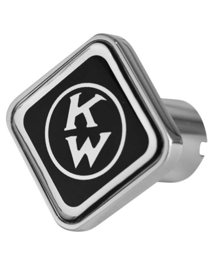 DLPCK-KWOC-S-6090-KW Old Logo Square Knob Black/Chrome 190