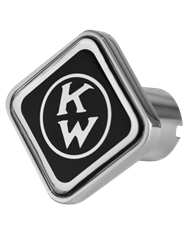 DLPCK-KWOC-S-6090-KW Old Logo Square Knob Black/Chrome 190