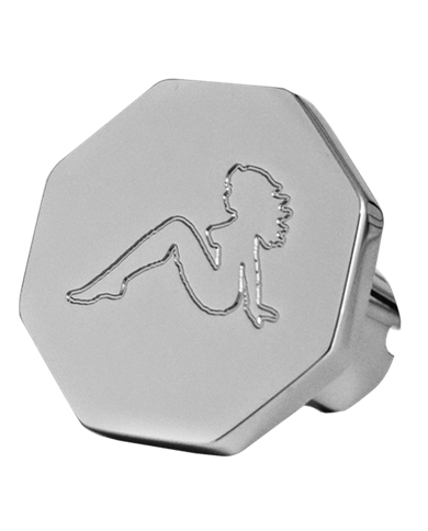 DLPCK-L-O-Lady Logo Octagon Knob DLPCK-L-O-Lady Logo Octagon Knob