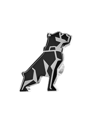 DLPCK-MK-LS3-Mack Logo Shape Printed Knob