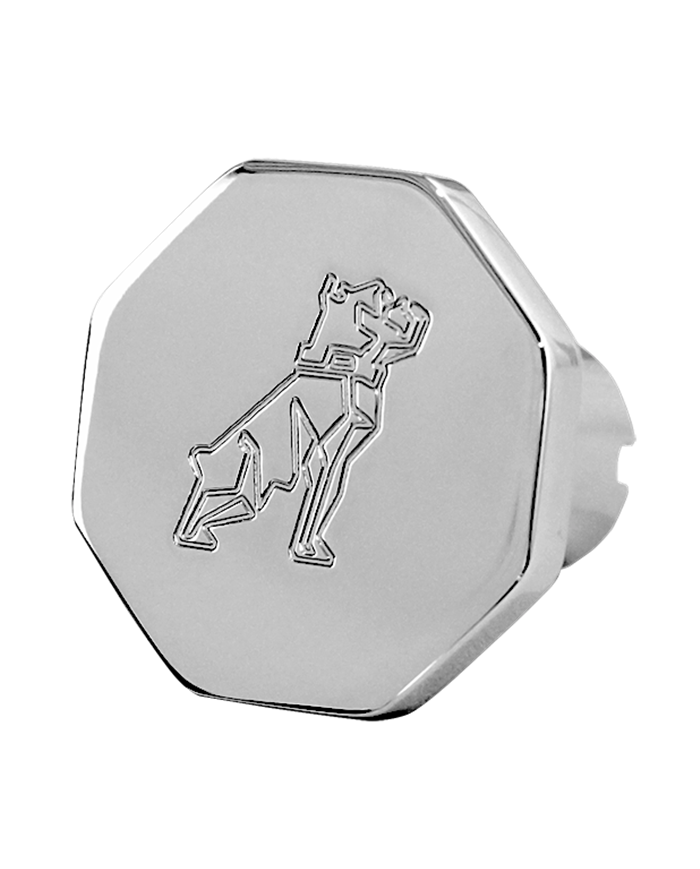 DLPCK-MK2-O-Mack Bulldog Logo Octagon Knob
