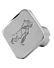 DLPCK-MK2-S-Mack Bulldog Logo Square Knob