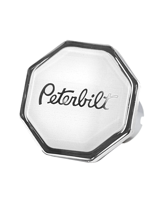 DLPCK-PB-O-108-PB Logo Octagon Knob White 108