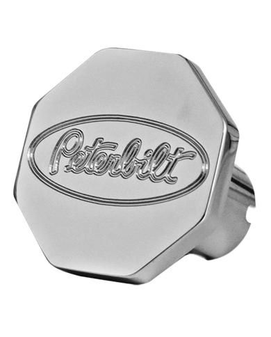 DLPCK-PB1-O-Peterbilt Logo Octagon Knob DLPCK-PB1-O-Peterbilt Logo Octagon Knob
