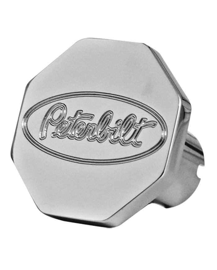 DLPCK-PB1-O-Peterbilt Logo Octagon Knob