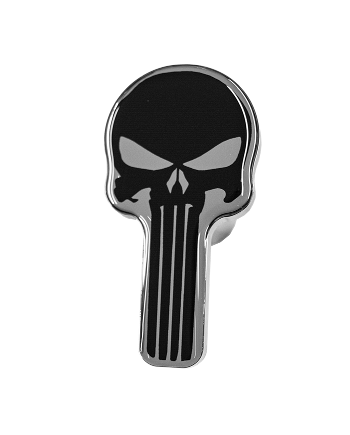 DLPCK-PUN-LS3-Punisher Logo Shape Printed Knob
