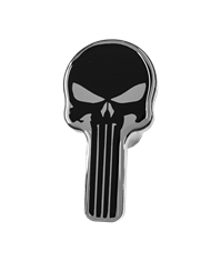 DLPCK-PUN-LS3-Punisher Logo Shape Printed Knob
