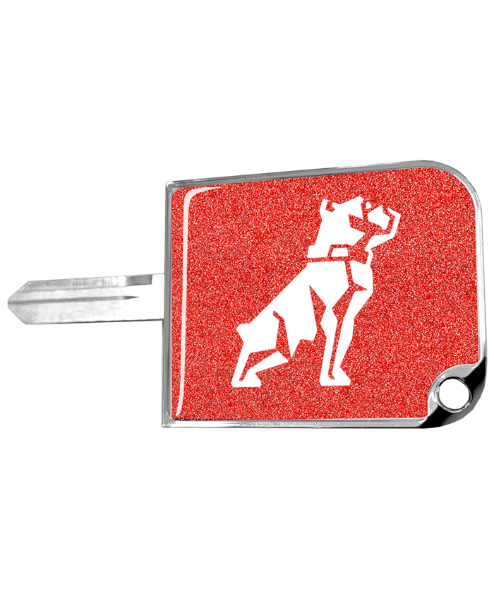 DLPCK-SKC1-M2-5781-Rectangular Big Key Cover MK Bulldog Logo Metallic Red 48 DLPCK-SKC1-M2-5781-Rectangular Big Key Cover MK Bulldog Logo Metallic Red 48