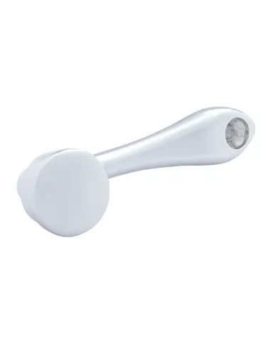 UP24021-Chrome Die-Cast Window Crank With 16-Spline 7/16  OD Adapter - Plain