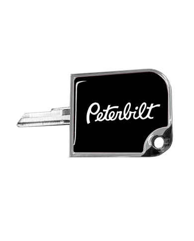 DLPCK-SKC2-P-6090-Rectangular Small Key Cover PB Black/Chrome 190