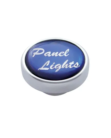 UP23216-"Panel Lights" Dash Knob - Blue Glossy Sticker