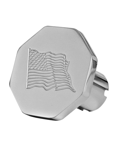 DLPCK-USA-O-USA Flag Octagon Knob DLPCK-USA-O-USA Flag Octagon Knob