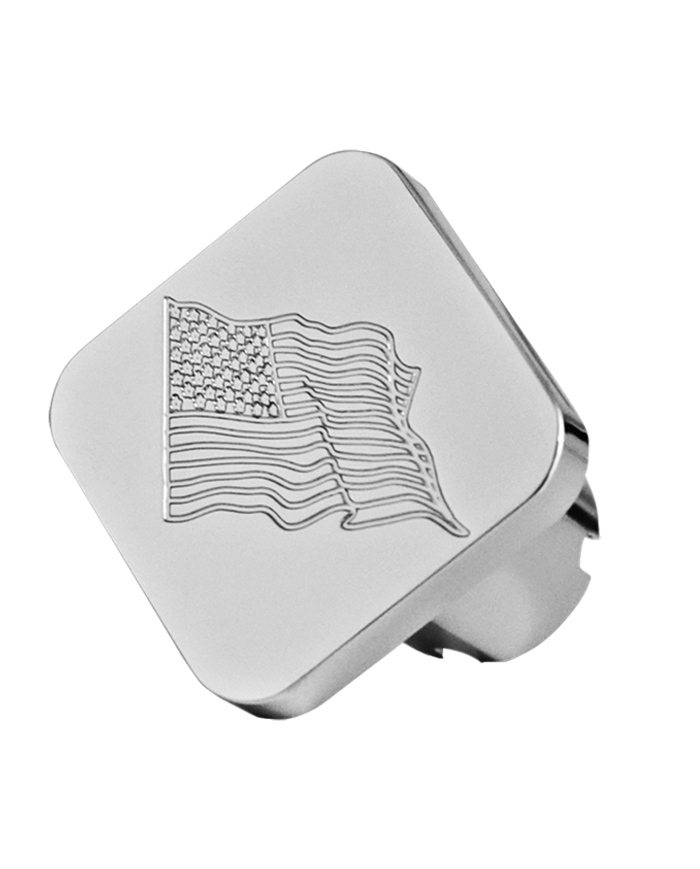 DLPCK-USA-S-USA Flag Square Knob
