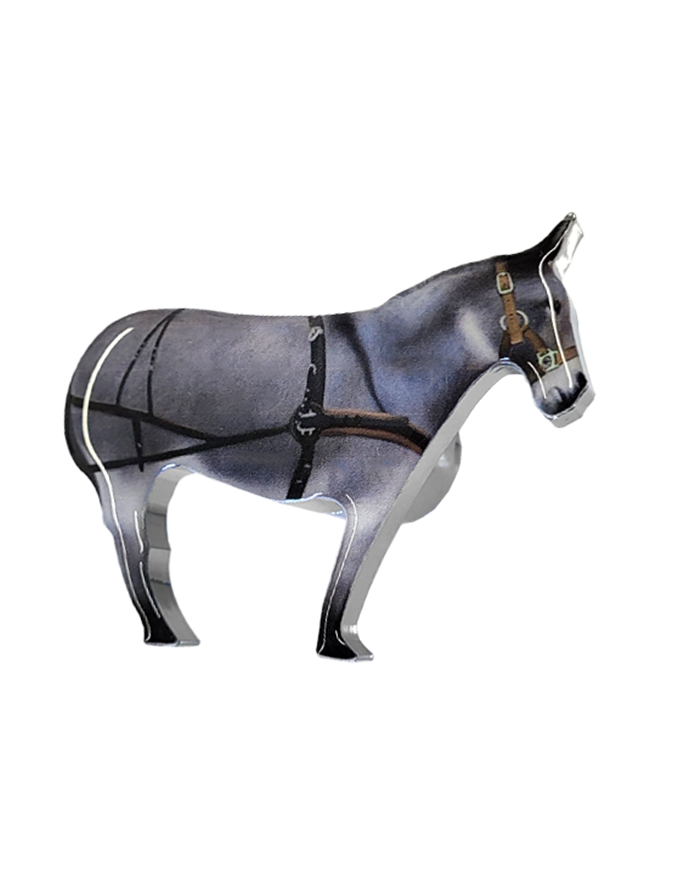 DLPCK-WM-LS3-M-Donkey Logo Shape Printed Knob