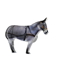 DLPCK-WM-LS3-M-Donkey Logo Shape Printed Knob