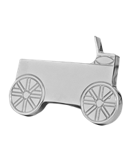 DLPCK-WM-LS-W-Wagon Logo Shape Knob