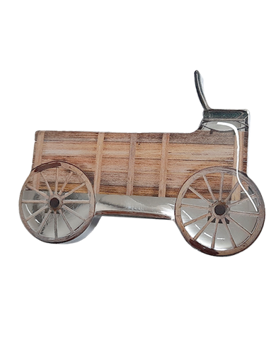 DLPCK-WM-LS3-W-Wagon Logo Shape Printed Knob DLPCK-WM-LS3-W-Wagon Logo Shape Printed Knob