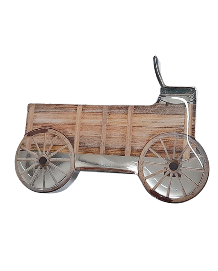 DLPCK-WM-LS3-W-Wagon Logo Shape Printed Knob