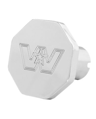DLPCK-WS1-O-Western Star Logo Octagon Knob DLPCK-WS1-O-Western Star Logo Octagon Knob