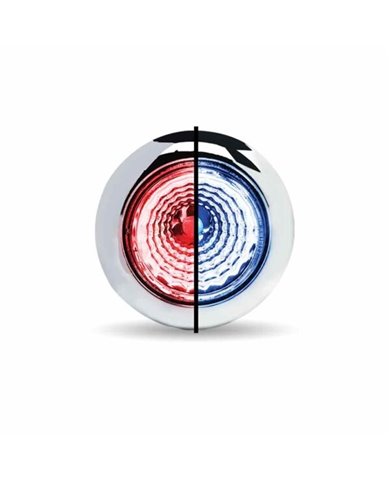 TXTLED-BX1RB-Mini Button Dual Revolution Red/Blue LED with Reflector & Silicone Locking Ring (1 Diode) TXTLED-BX1RB-Mini Button Dual Revolution Red/Blue LED with Reflector & Silicone Locking Ring (1 Diode)