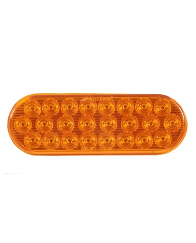MXM63201Y-Warning 6" Oval Amber Grommet Mount Flashing Warn 7 Patterns Dual Voltage MXM63201Y-Warning 6" Oval Amber Grommet Mount Flashing Warn 7 Patterns Dual Voltage