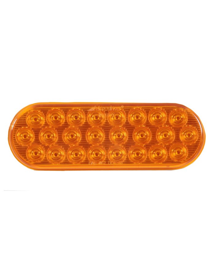 MXM63201Y-Warning 6" Oval Amber Grommet Mount Flashing Warn 7 Patterns Dual Voltage MXM63201Y-Warning 6" Oval Amber Grommet Mount Flashing Warn 7 Patterns Dual Voltage