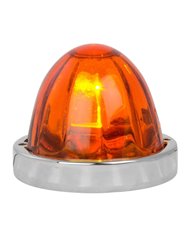 GG79750-DARK AMBER WATERMELON GLASS FLUSH MOUNT LIGHT KIT, 1 WIRE GG79750-DARK AMBER WATERMELON GLASS FLUSH MOUNT LIGHT KIT, 1 WIRE