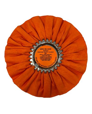 ORANGE RUFFY CLEAR DIP ORANGE RUFFY CLEAR DIP