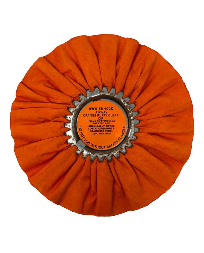 ORANGE RUFFY CLEAR DIP ORANGE RUFFY CLEAR DIP