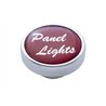 UP23219-"Panel Lights" Dash Knob - Red Glossy Sticker