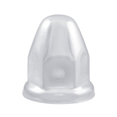 (BULK) CHROME 1 1/2" x 2 1/4" BULLET LUG NUT COVER W/O FLANGE