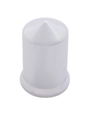 (20/PACK) CHROME PLASTIC 1 1/2" x 2 3/4" ROUND NUT COVER (20/PACK) CHROME PLASTIC 1 1/2" x 2 3/4" ROUND NUT COVER