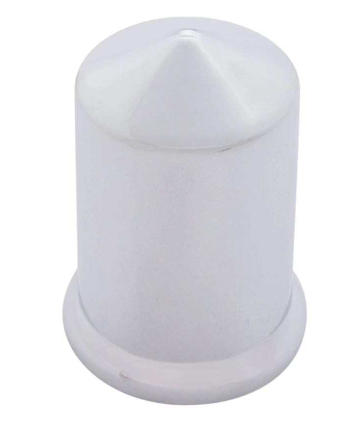 (BULK) CHROME PLASTIC 1 1/2" x 2 3/4" ROUND NUT COVER