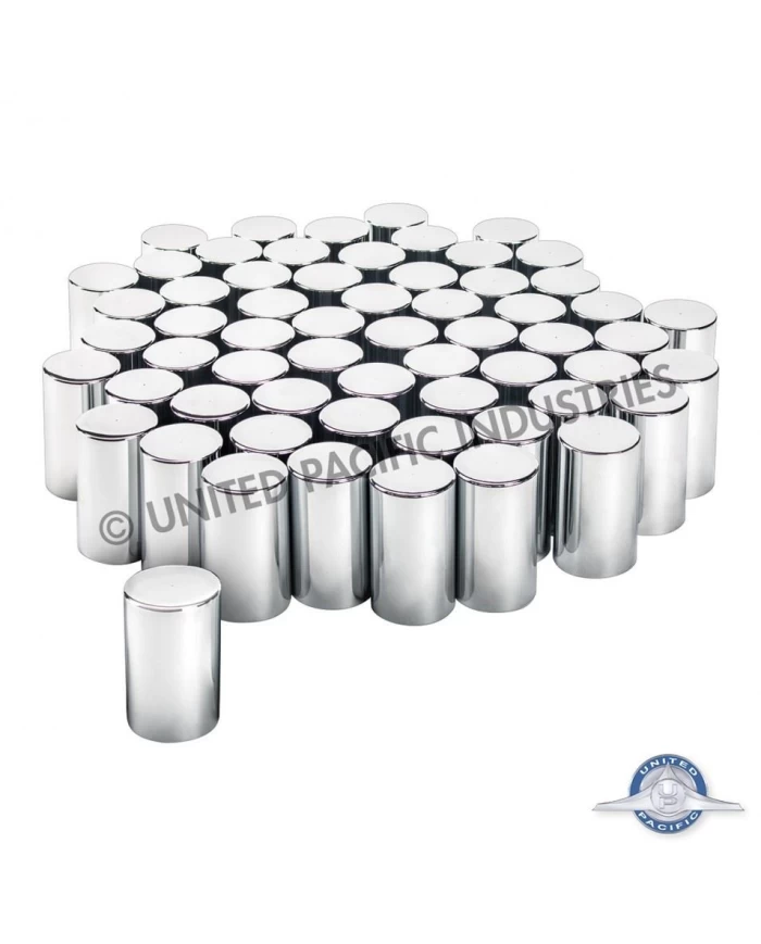 (60/CBOX) 33MM X 3 1/2" THREAD-ON CYLINDER NUT COVER - 60PCS