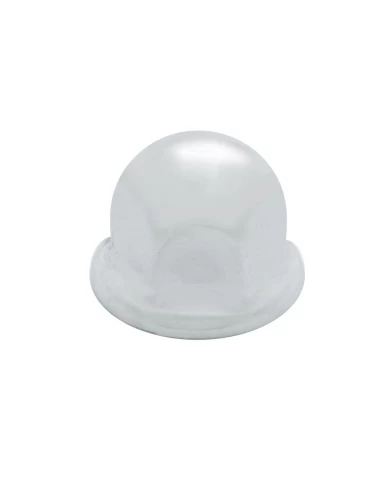 (BULK) CHROME 3/4" x 3/4" STANDARD LUG NUT COVER W/ FLANGE (BULK) CHROME 3/4" x 3/4" STANDARD LUG NUT COVER W/ FLANGE
