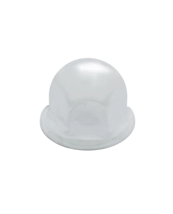 (BULK) CHROME 3/4" x 3/4" STANDARD LUG NUT COVER W/ FLANGE