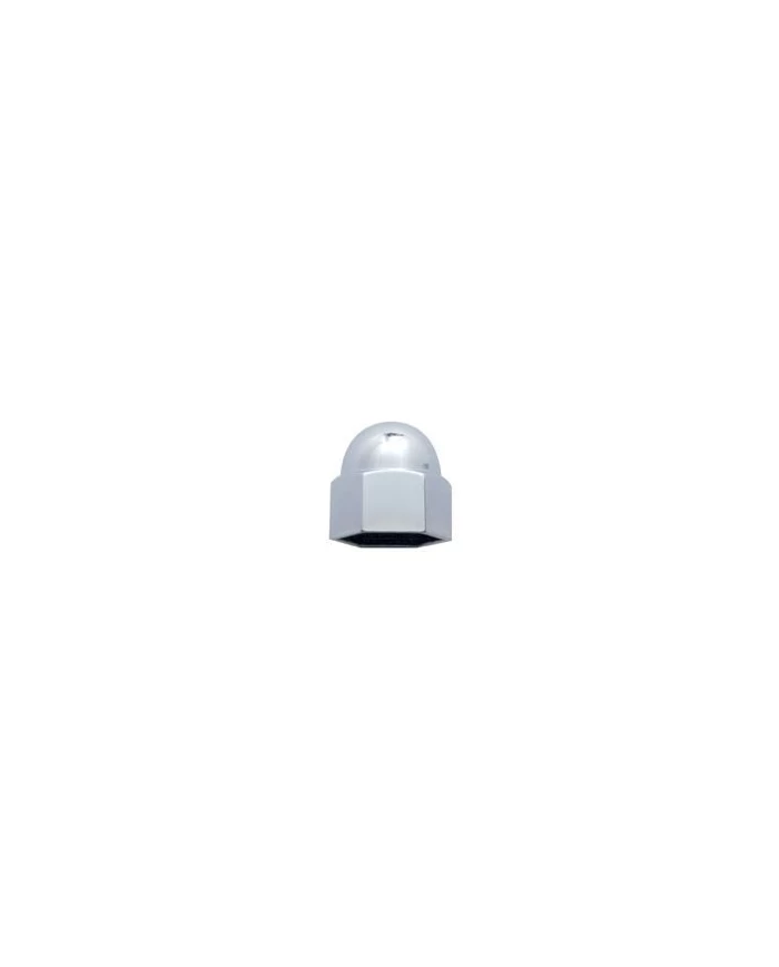 (BULK) CHROME ZINC 11/16" x 7/8" ACORN NUT COVER (BULK) CHROME ZINC 11/16" x 7/8" ACORN NUT COVER