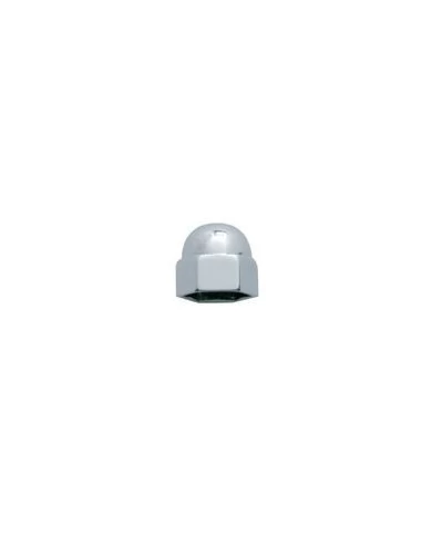 (BULK) CHROME ZINC 9/16" x 11/16" ACORN NUT COVER (BULK) CHROME ZINC 9/16" x 11/16" ACORN NUT COVER